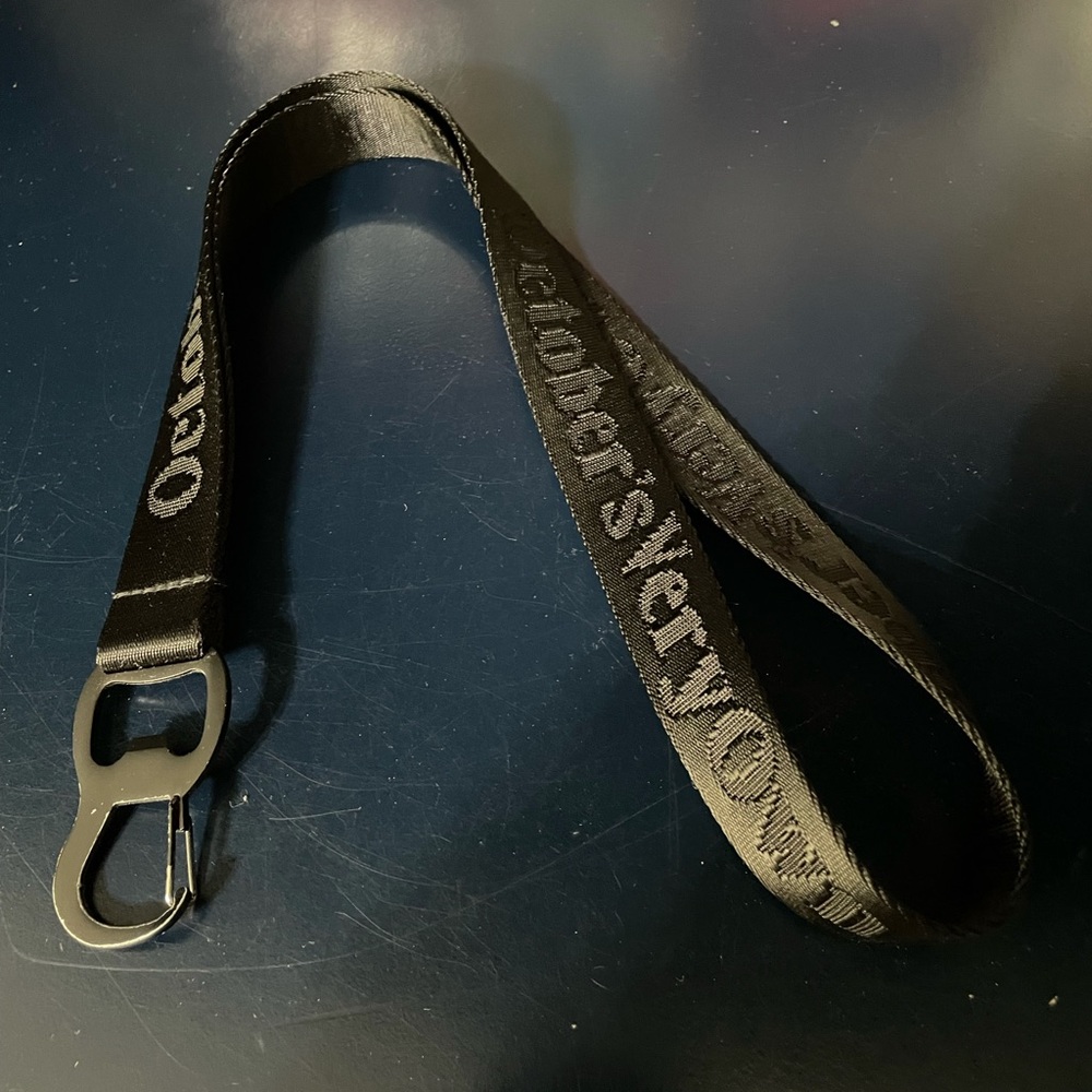 October’s Very Own (OVO) lanyard